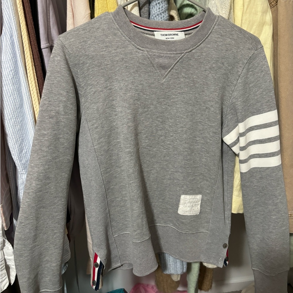 Thom Browne sweatshirt in Grey